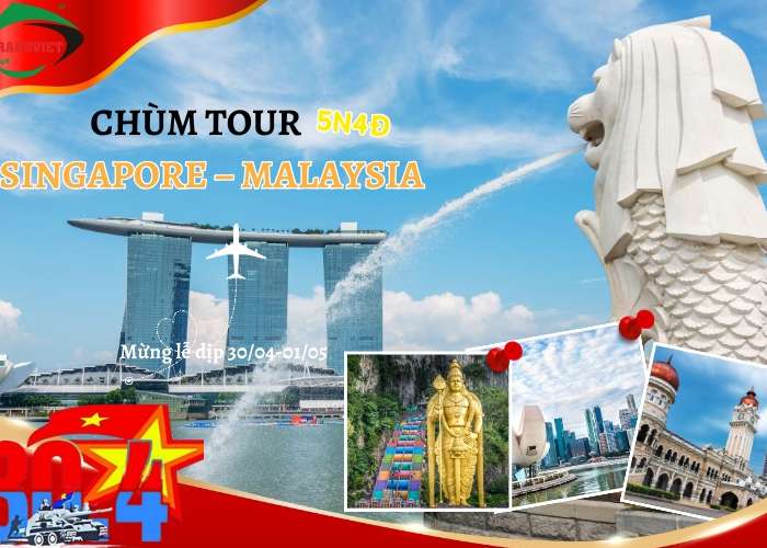 Du Lịch Singapore Malaysia 5 Ngày 4 Đêm Lễ 30/4-1/5 Từ Hà Nội (Bay Vietnam Airlines)